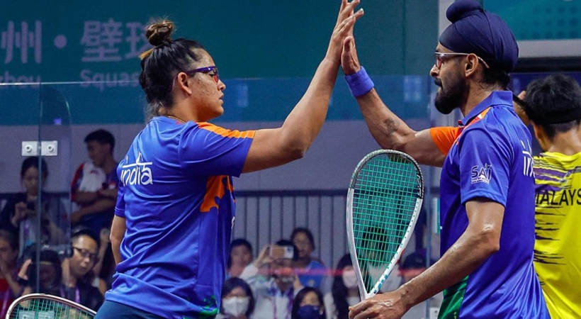 asian games deepika pallikkal harinder pal sandhu squash gold