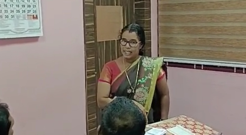 cds message kudumbashree controversy
