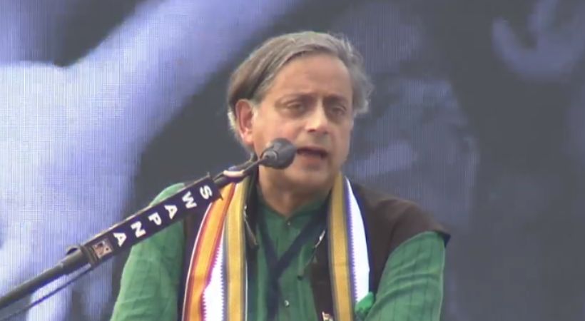 Solidarity with Palestinian People Shashi Tharoor