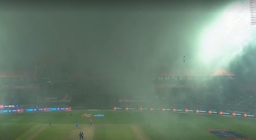 india new zealand fog dharamshala cricket world cup