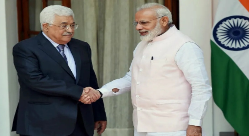 will continue to send humanitarian aid PM Modi to Palestinian President