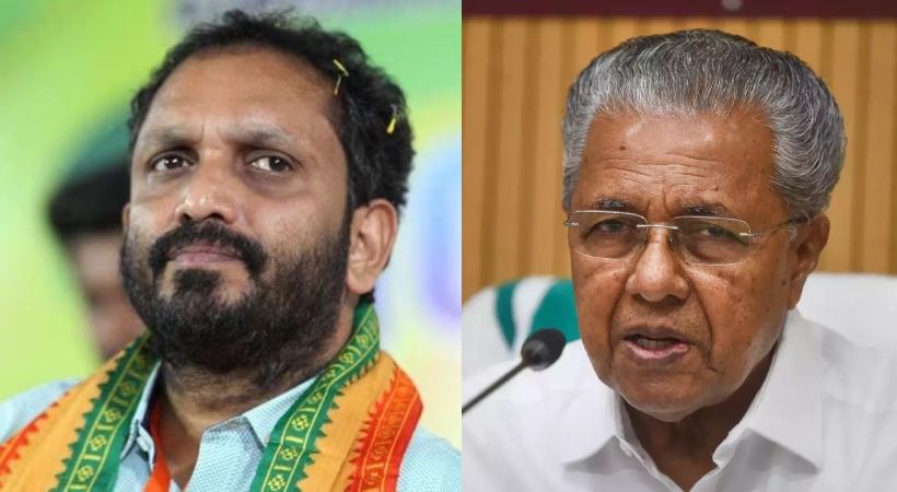 surendran against pinarayi vijayan