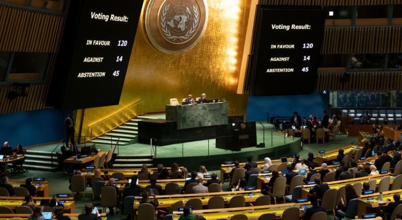 united Nations passes resolution for a sustained humanitarian truce in Gaza