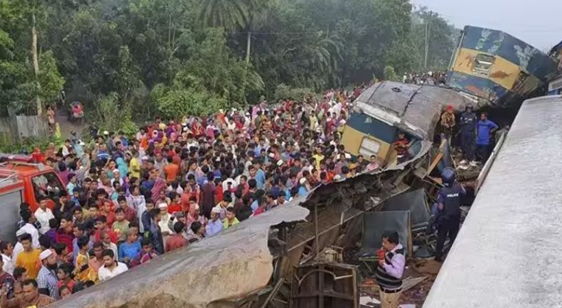 Train accident Bangladesh 15 died