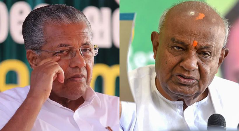 Pinarayi Vijayan says H. D. Deve Gowda's statement as absurd
