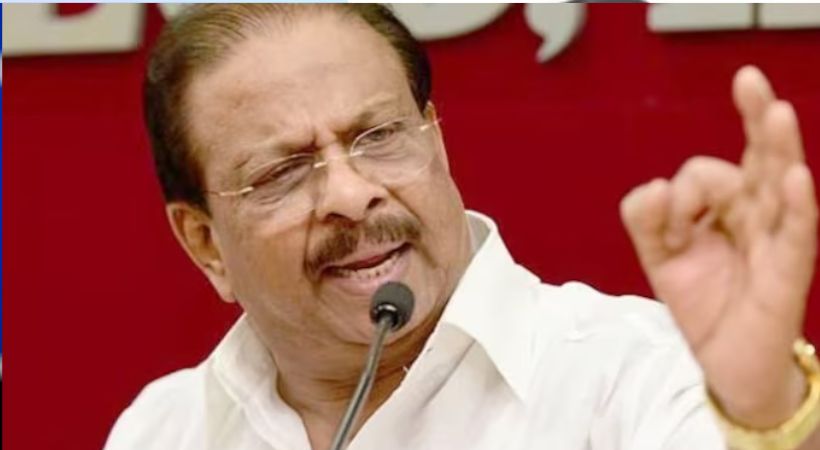 congress palestine rally k sudhakaran response