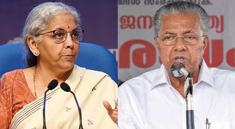 Chief Minister Pinarayi Vijayan against the central government