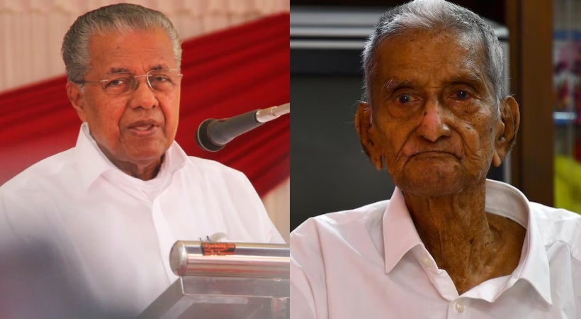 Chief Minister Pinarayi Vijayan condoled the demise of N Shankaraiah