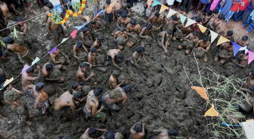 Cow dung fight - that's how this village in Tamil Nadu marks the end of Diwali