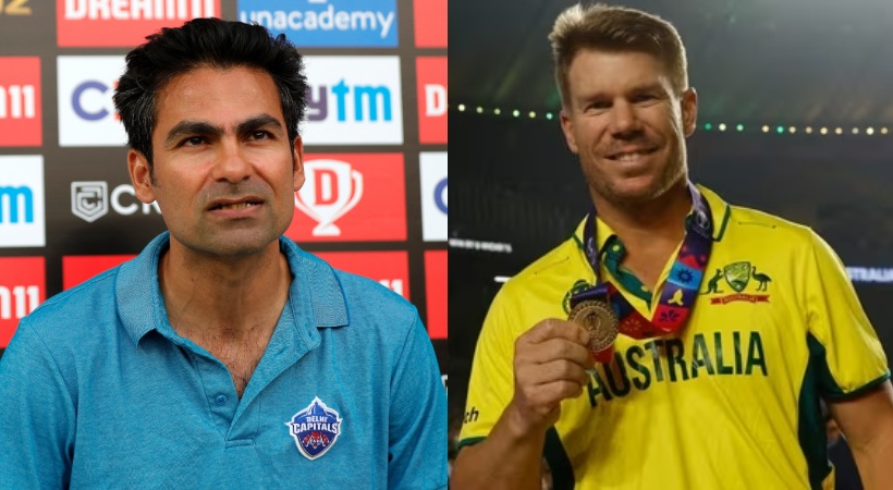 David Warner responds to Mohammad Kaif