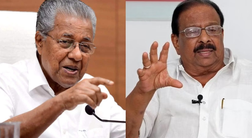K Sudhakaran and Pinarayi Vijayan