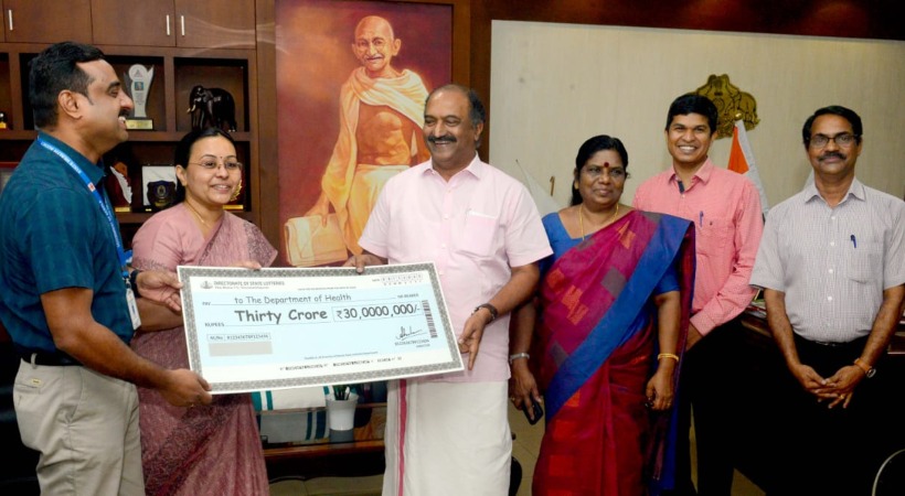 Karunya Benevolent Fund_ Rs 30 crore has been transferred from the lottery department