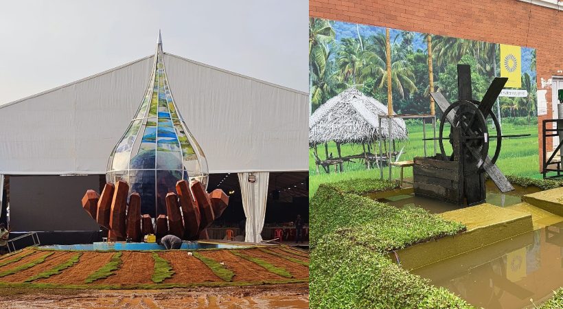 Keraleeyam with water conservation installations