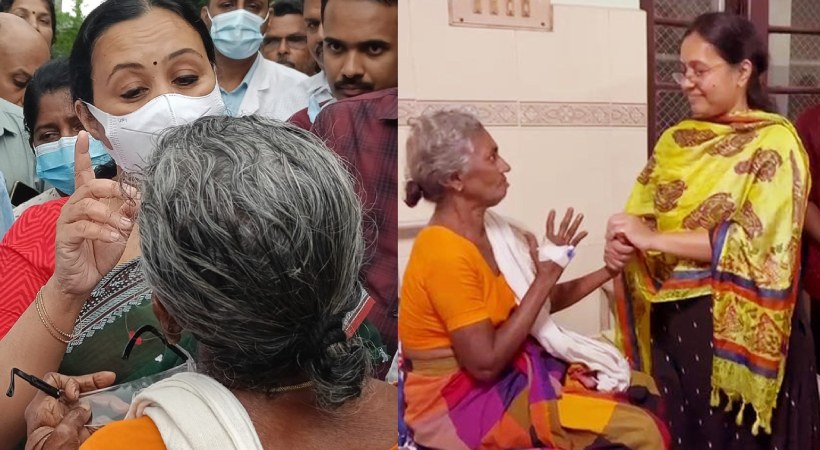 Leelamma's eye surgery successful