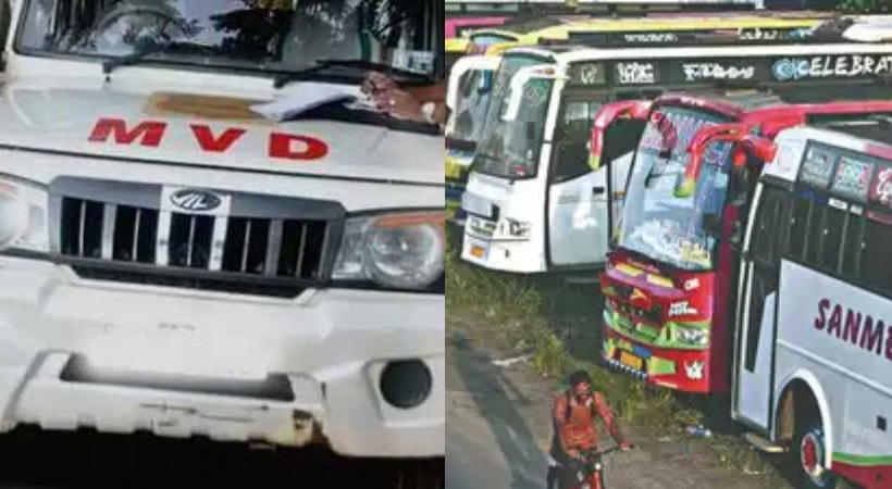 MVD initiated action against contract carriage vehicles