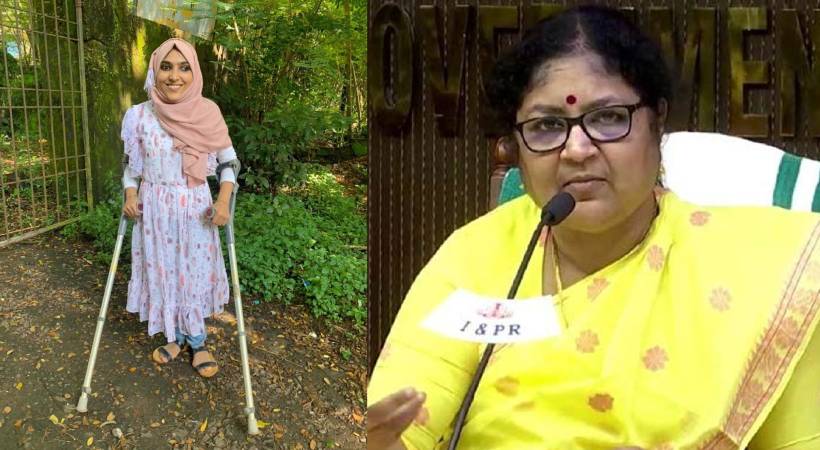 minister bindu intervenes in misriya pathetic plight