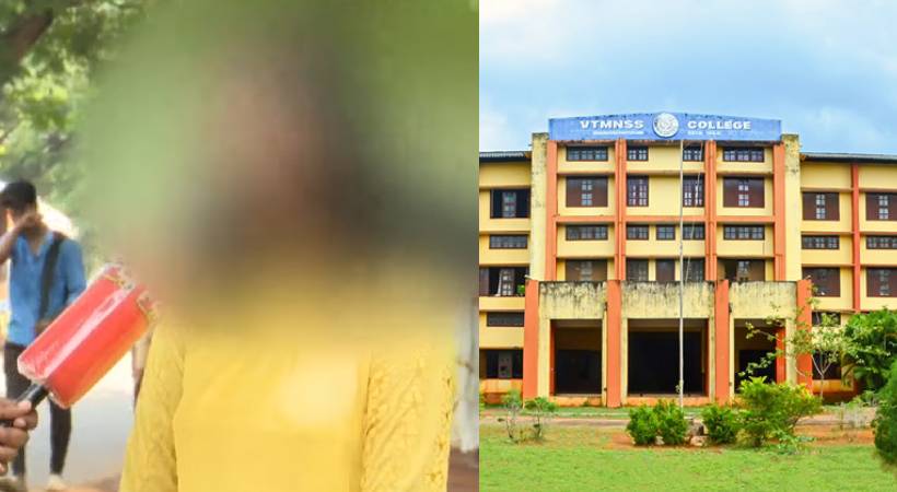 student revelation against abvp workers