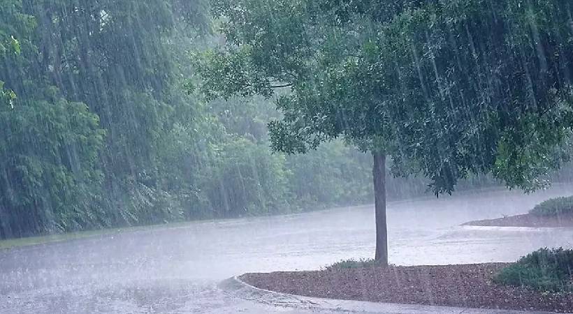 chances of slight rain in kerala