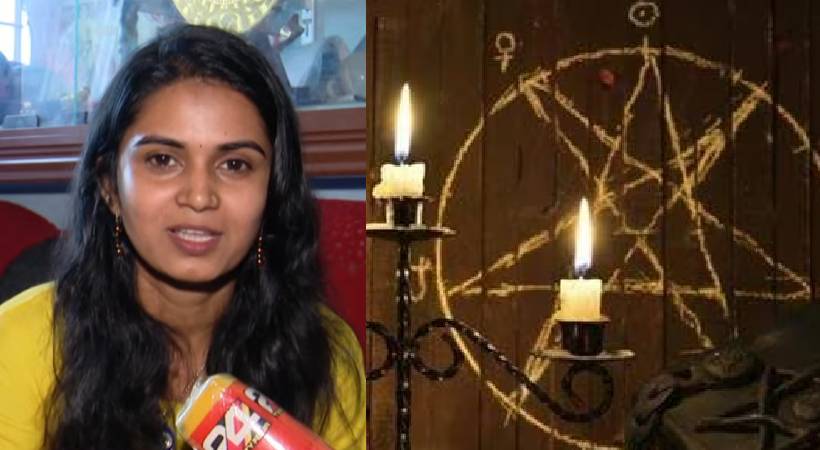 serial actress alleges husband performing black magic
