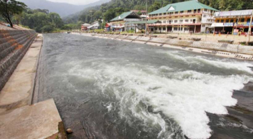 flood situation in pamba triveni