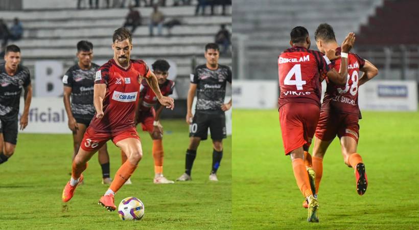 gokulam kerala fc churchill brothers match ends in tie