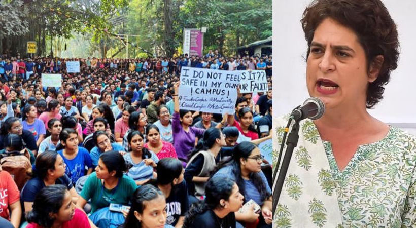 Priyanka Gandhi on IIT-BHU student sexually assaulted by bike borne attackers