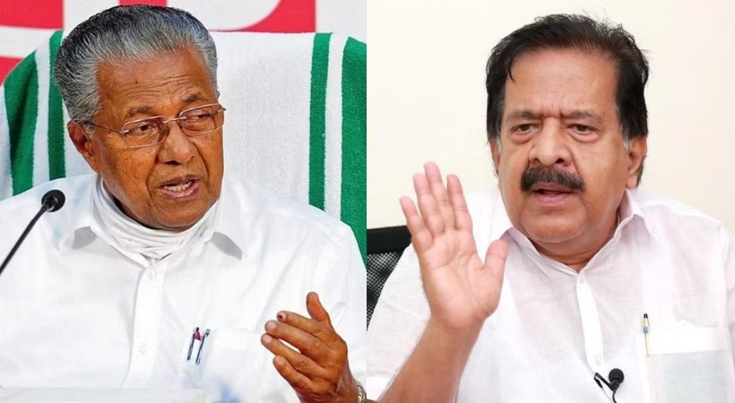 Ramesh Chennithala against Pinarayi Vijayan