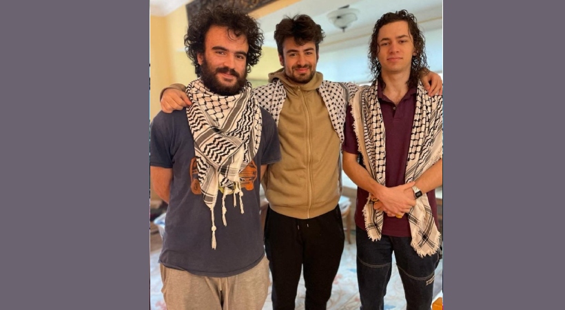 Three Palestinian students shot America