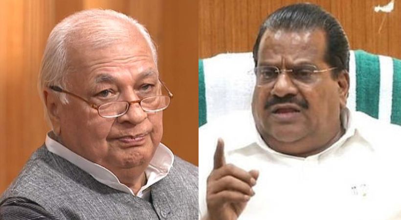 EP Jayarajan criticizes Arif Mohammad Khan