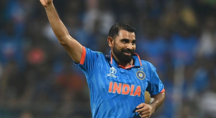 Mohammed Shami 7 wickets against New zealand world cup 2023