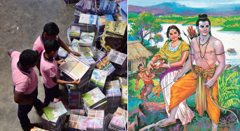 Ramayana and Mahabharata in school NCERT textbooks