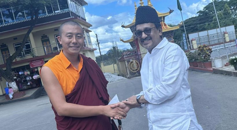 Sayyid Sadik Ali Shihab Thangal visited Tibetan Buddhist Center and Golden Temple