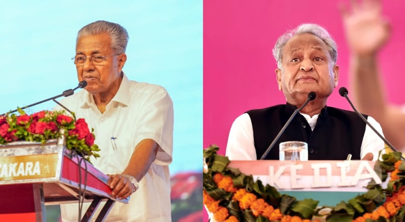ashok gehlot says pinarayi govt did good work in kerala