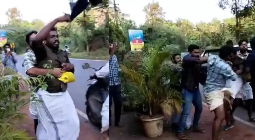 DYFl workers arrested for beating up Youth Congress workers