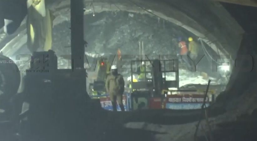 uttarkashi tunnel rescue to save trapped workers