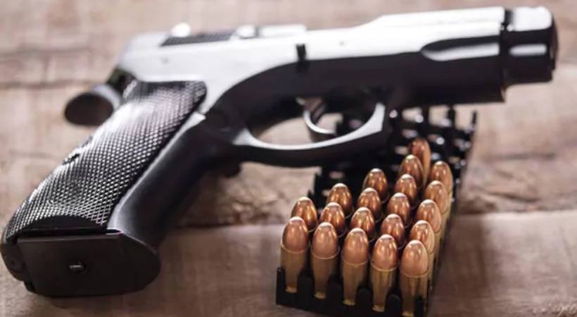 gun and bullet