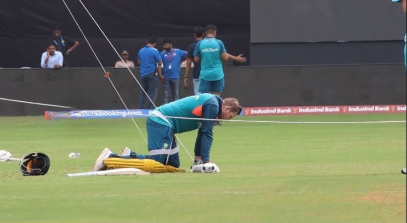 steve smith vertigo cricket world cup