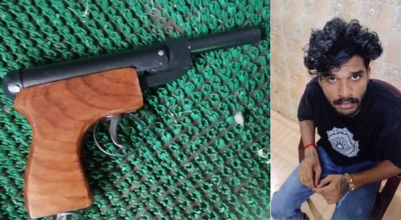 thrissur gun firing