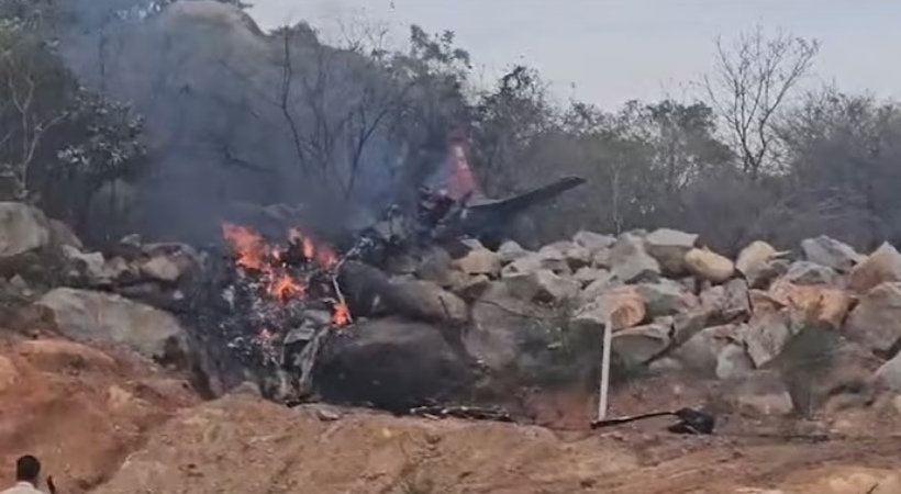 2 Pilots Killed In Air Force Trainer Aircraft Crash In Telangana