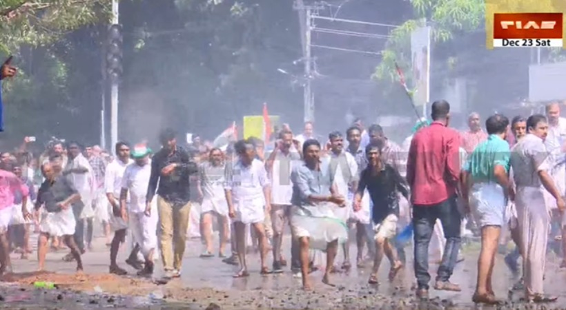 Clash at KPCC March