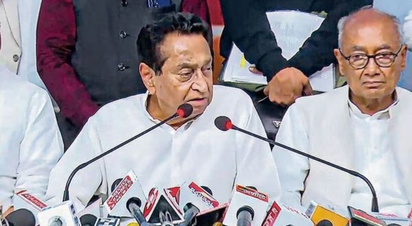 Coup in Madhya Pradesh elections; PCC President Kamal Nath with the allegation