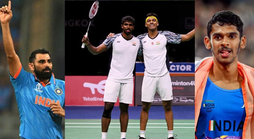 Satwik Chirag for Khel Ratna Arjuna Award for Shami Sreeshankar