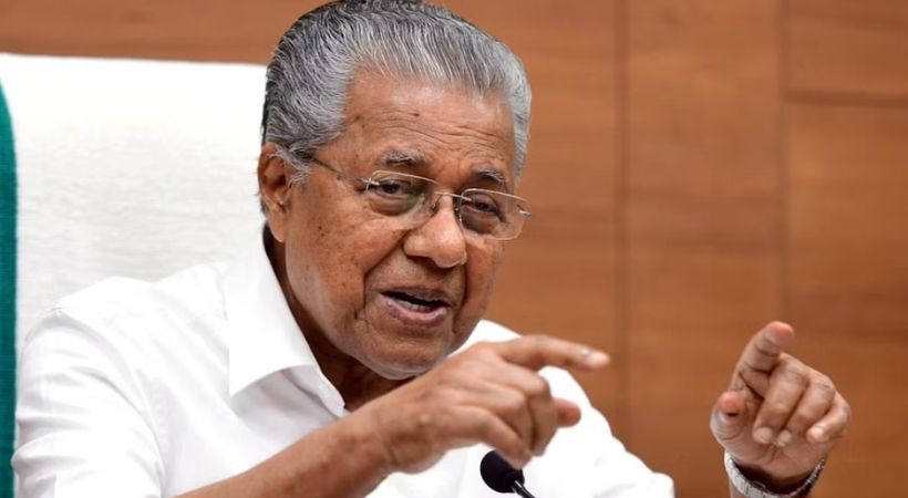 Pinarayi Vijayan criticizes Congress