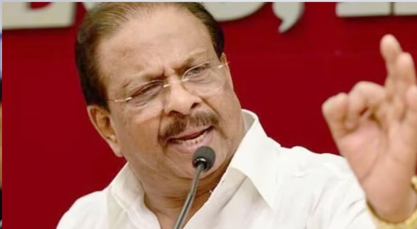 k sudhakaran response on Controversial statement