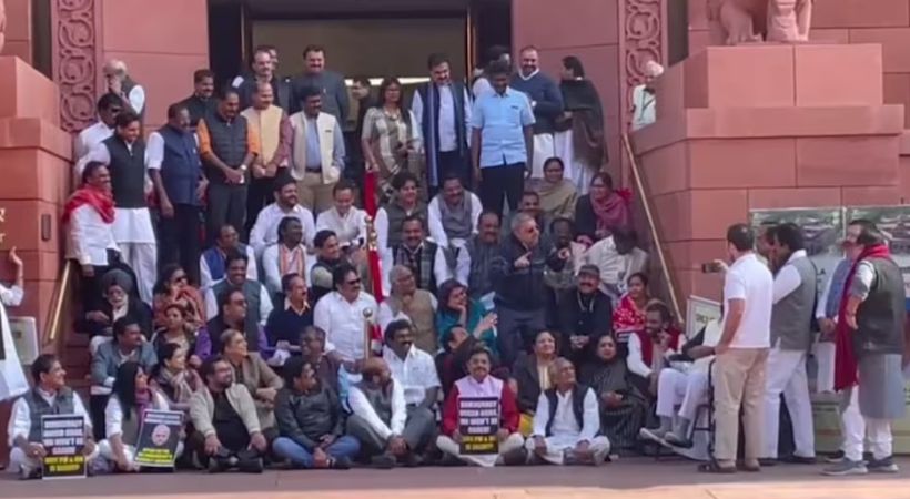parliament attack I.N.D.I.A to nationwide protests