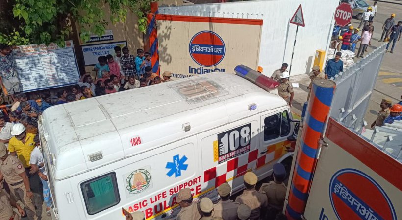 Fire At Indian Oil Corporation Plant In Chennai; 1 Dead