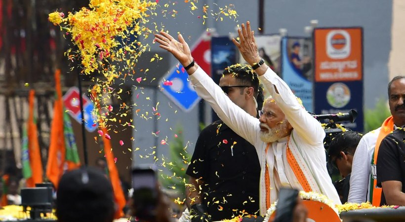 I am Modi to people;don't call me 'adarniya': Modi to partymen at BJP meet