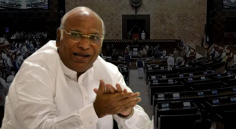 Mallikarjun Kharge declined Rajya Sabha Speaker's invitation