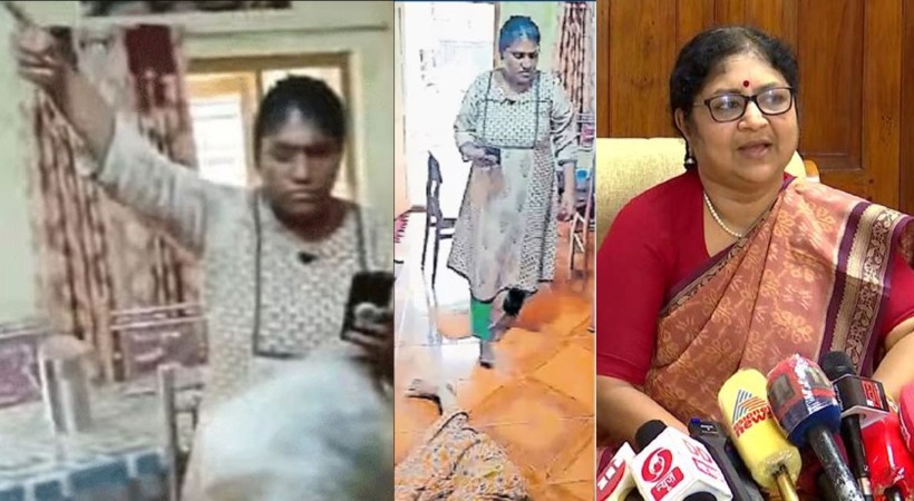 Minister Bindu's intervention in the violence against the elderly in Kollam