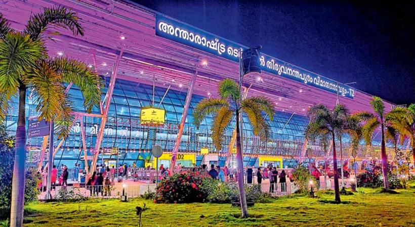 Most people traveled from Sharjah to India via Thiruvananthapuram Airport